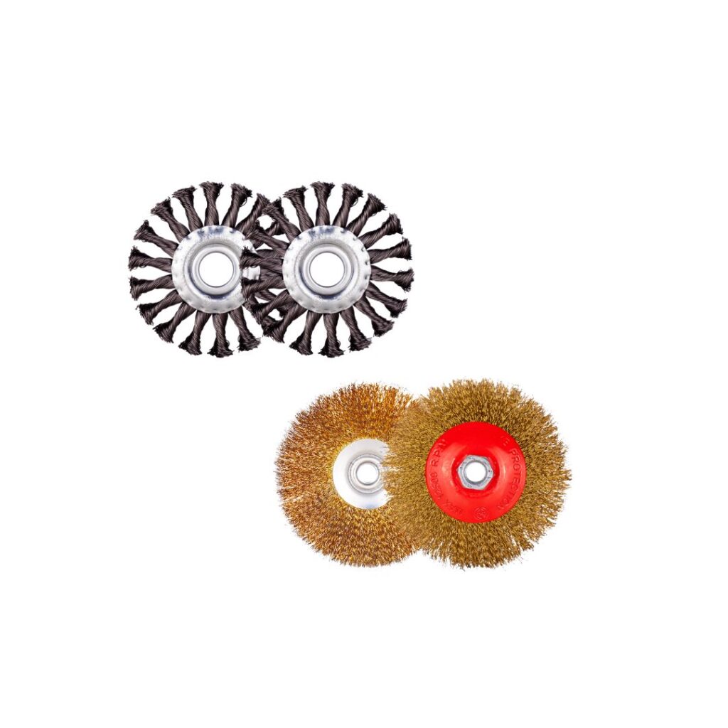 TWISTED WHEEL/BEVEL BRUSHES