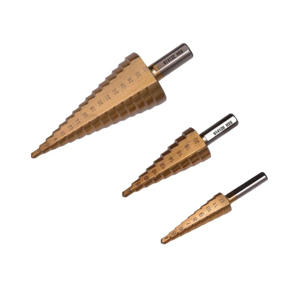 step drill bits