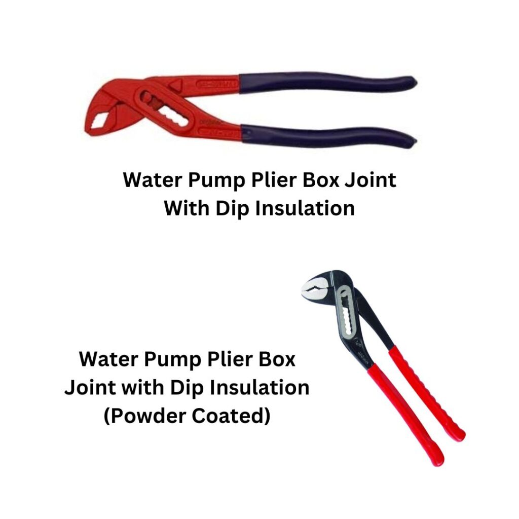 Water Pump Plier Box Joint With Dip Insulation