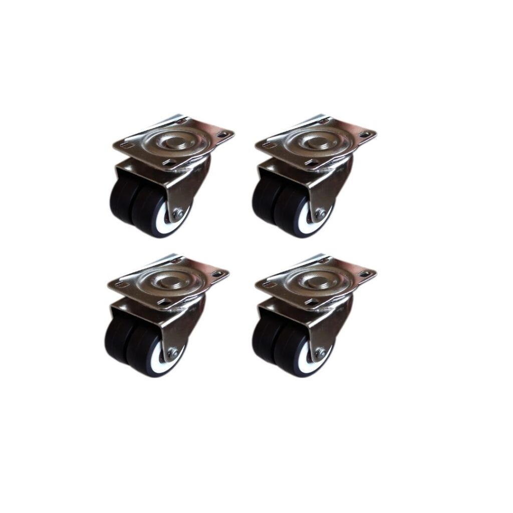 Double Puff Caster (Plate) 2"