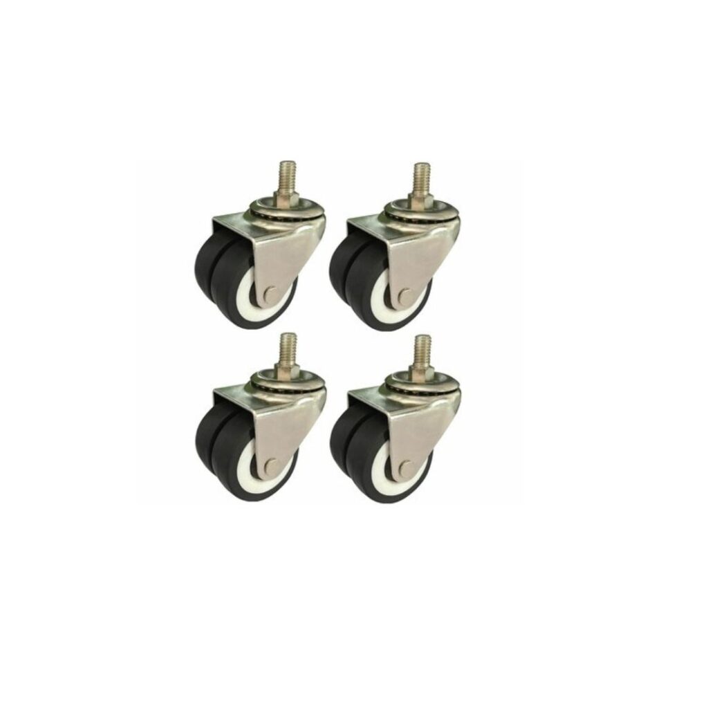 Double Puff Caster Wheel (Thread) 2"